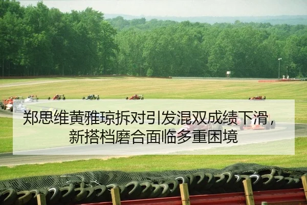郑思维黄雅琼拆对引发混双成绩下滑，新搭档磨合面临多重困境